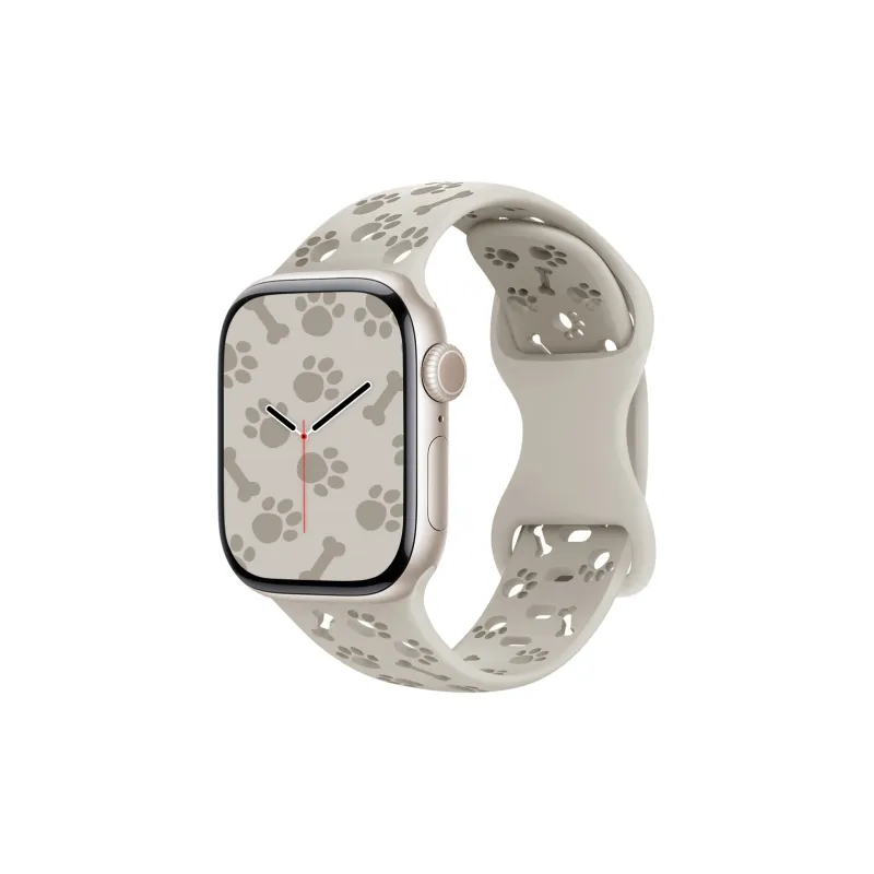 KVZUVUU Apple Compatibility Watch Band Silicone Material-21