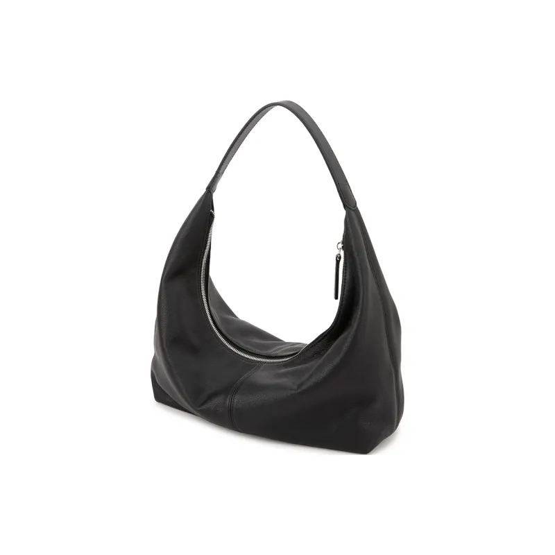 VENOF Top Grain Cow Leather Dumpling Underarm Shoulder Bag Women's Multicolor-8