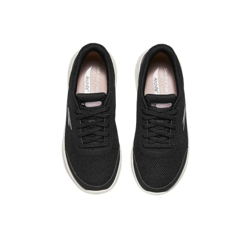 Skechers ArchFit Anti Slip Wear Resistant Low Top Casual Shoes Women's Black-2