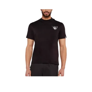 EMPORIO ARMANI EA7 SS25 T Shirt Men's Black
