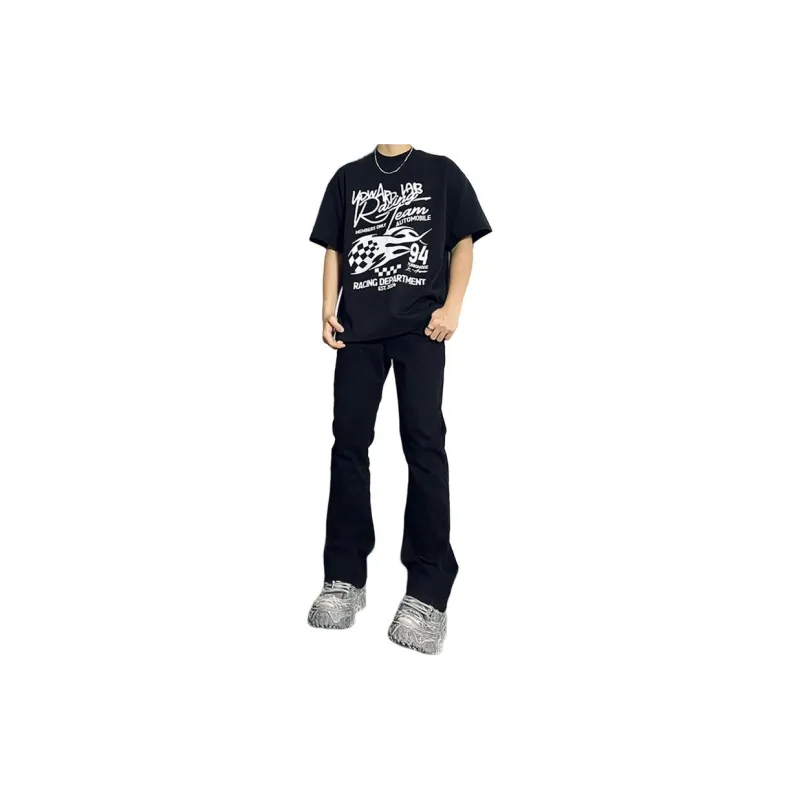UNthemed Jeans Unisex Black-1