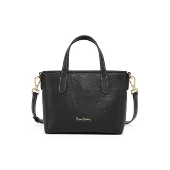 PIERRE CARDIN Cow Leather Shoulder Bag, Handbag, Crossbody Bag Regular Women's Black/Beige/Coffee