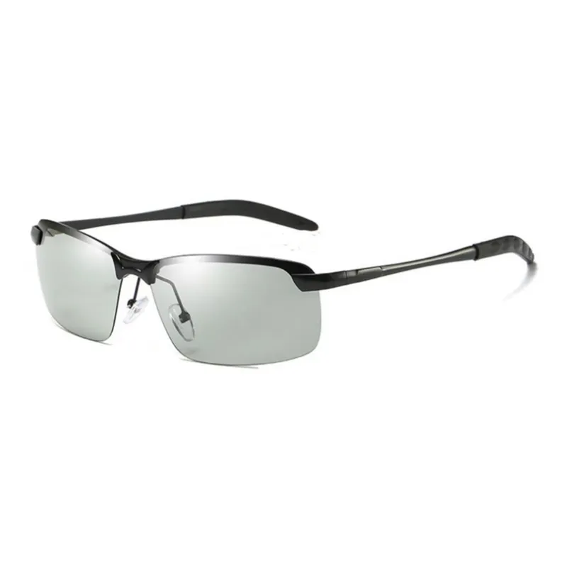 Thunder Pailong Alloy Rectangular Sunglasses Men's-8