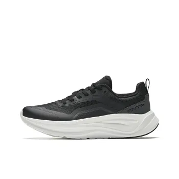Anta Abrasion Resistant Slip Resistant Low Top Training Shoes Women's Black White