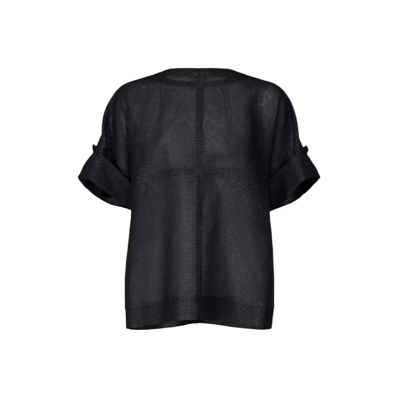 ISSEY MIYAKE Regular T Shirt Women's Black-0