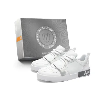 HACKBUTEER Low Top Skateboard Shoes Men's Box Included