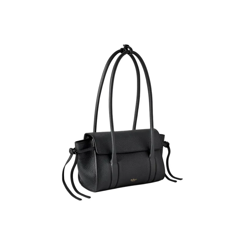 Mulberry Bayswater Cow Leather Handbag Mini Women's Black-1
