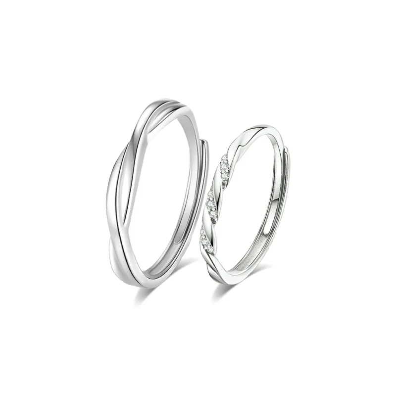 MISS TOOYA S999 Fine Silver Rings Unisex-0