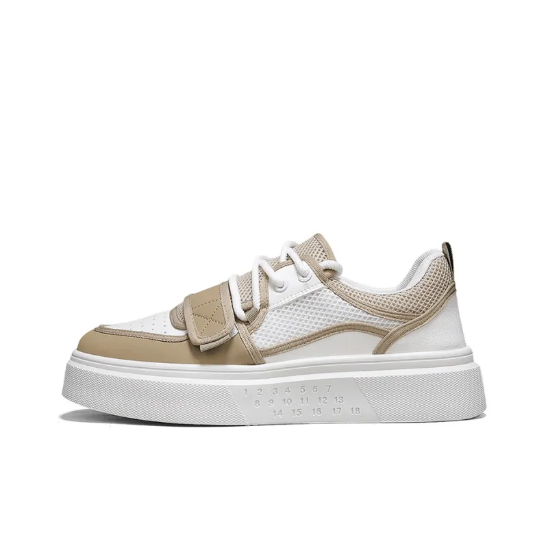 SUPEREDGE Slip Resistant, Lightweight, And Breathable Low Top Skateboard Shoes Men's-10