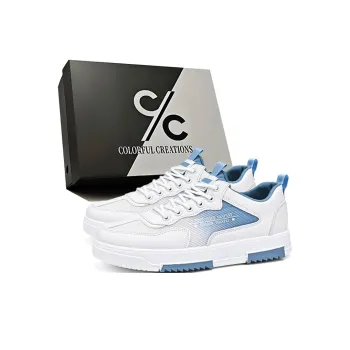 Colorful Creations Slip Resistant, Abrasion Resistant, Breathable Low Top Skateboard Shoes Men's Box
