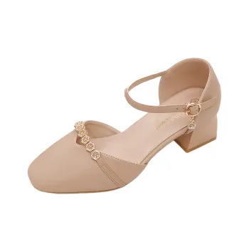 PARK DANCE Chunky Heel High Heels Women's