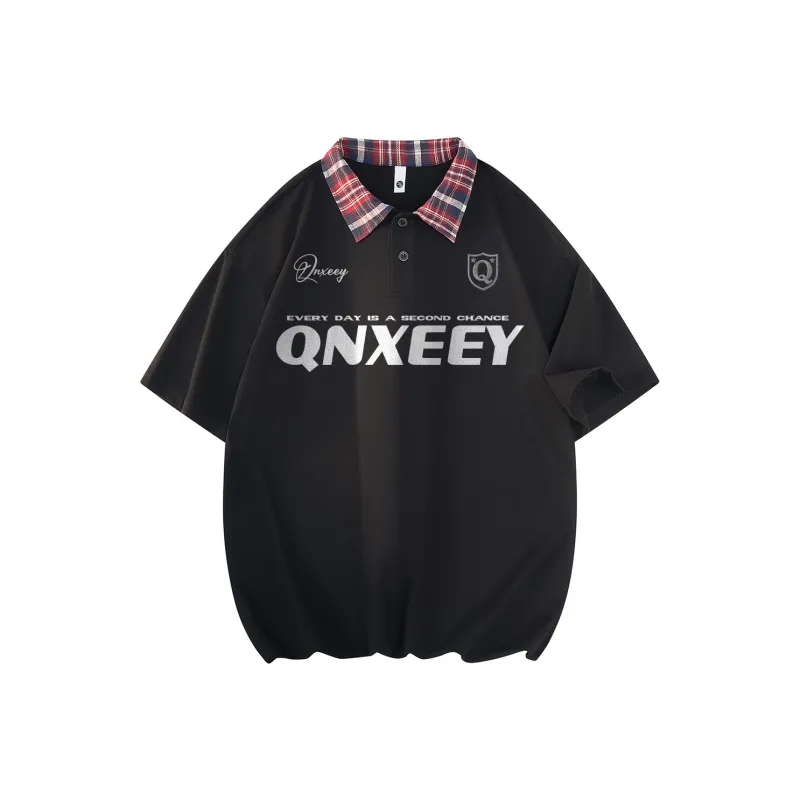 Qnxeey Polo Shirts Unisex-2
