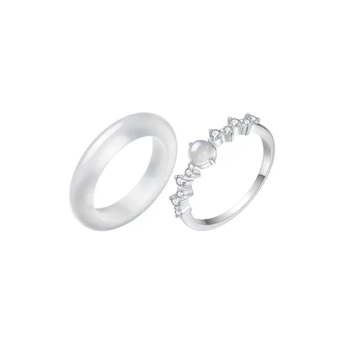 ZEGL Jade Rings Women's