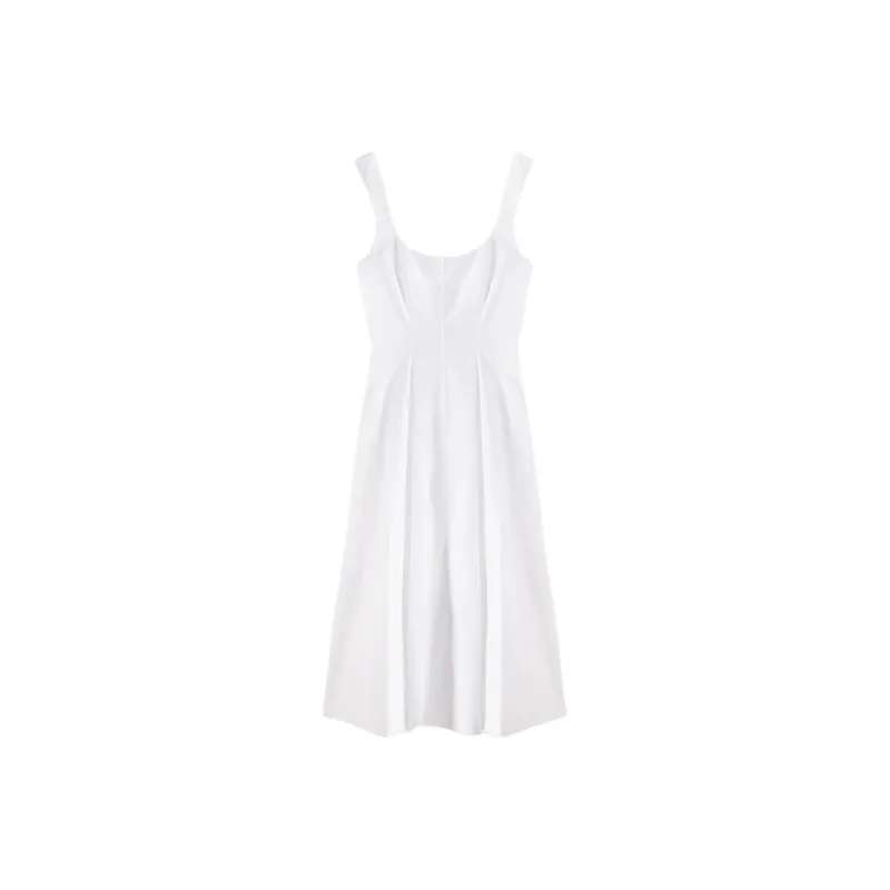 Patrizia Pepe Poplin Midi Dress-0