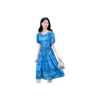 Still Quiet Short Sleeved Dress Women's