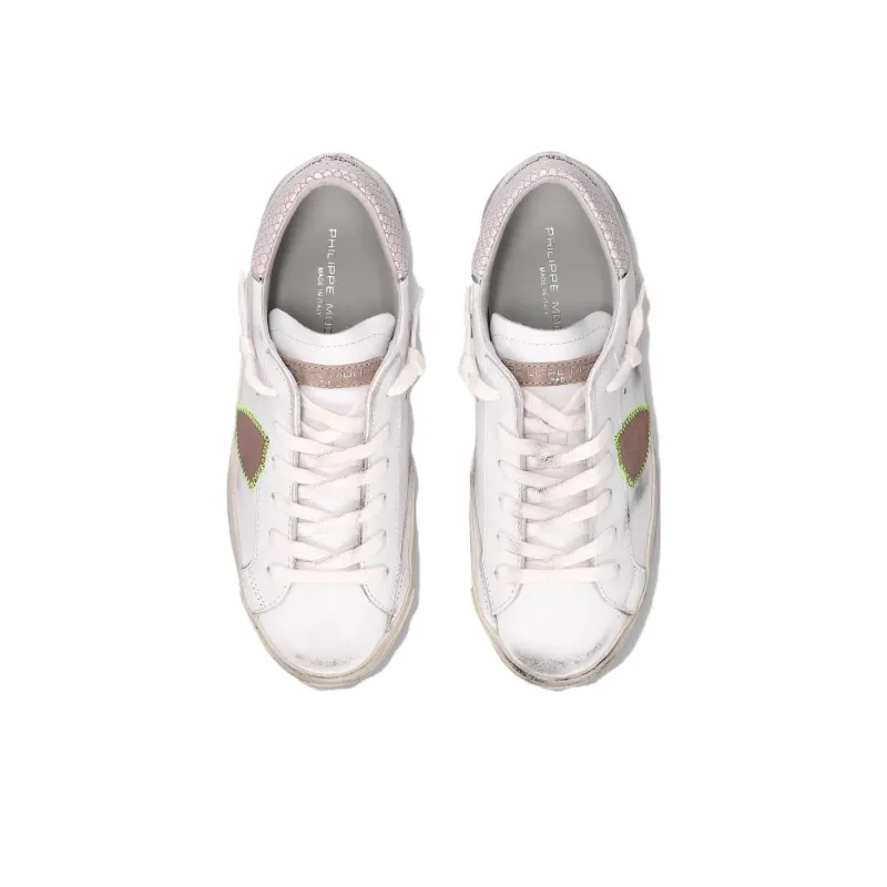 PHILIPPE MODEL Prsx Tennis Low Top Skateboard Shoes Women's White-3