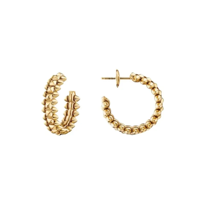 CARTIER 18K Gold Earrings Women's Gold-1