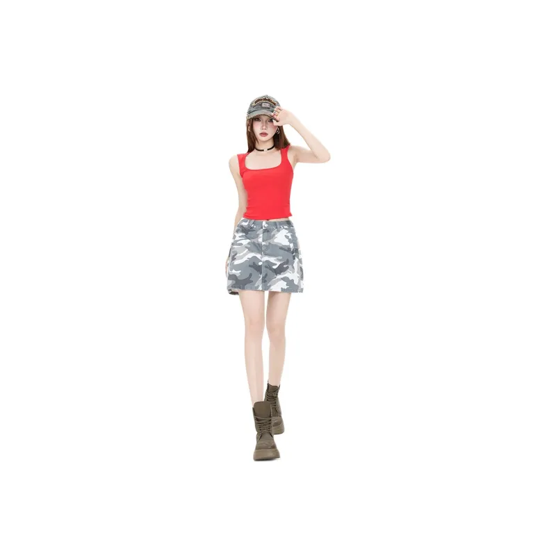 Kazakhstan Denim Short Skirts Women's-0