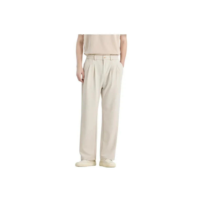 WILD LEADER Suit Trousers Men Warm Apricot[XKW5138Y19M]-0