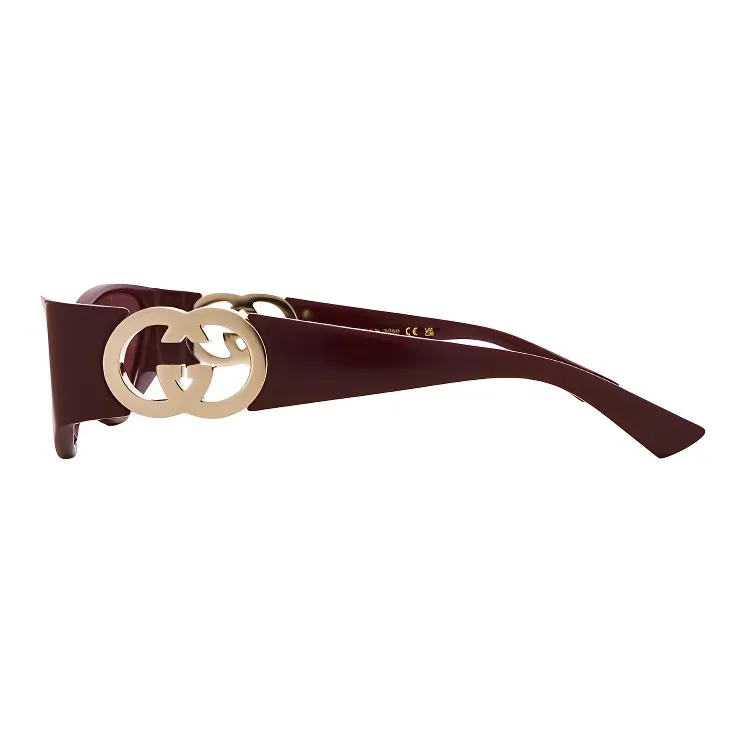 GUCCI Acetate Aviator Sunglasses Unisex Red-1