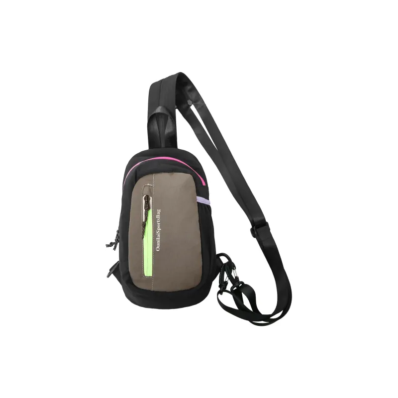 Debecca Nylon Sling Bag Regular Unisex Multicolor-5