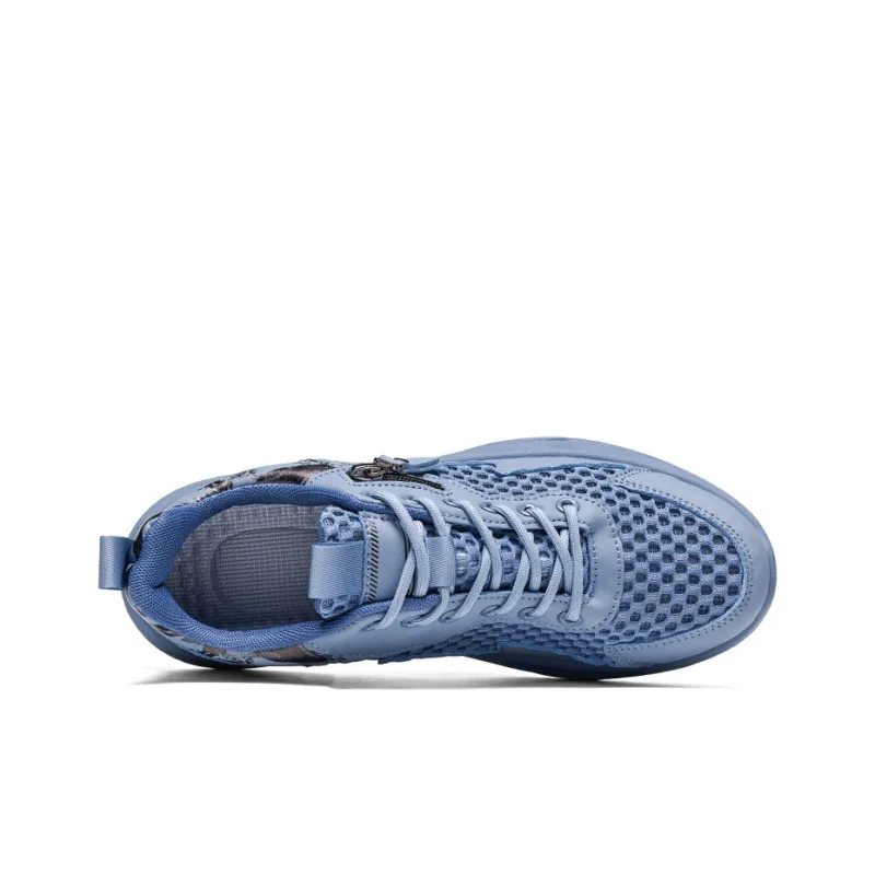 SUPEREDGE Anti Slip Wear Resistant Low Top Casual Shoes Men's-12