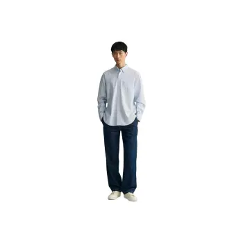 GANT Shirts Men 406 Sky Blue