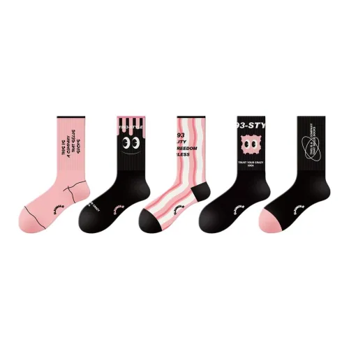 Gentle Welcome Mid Calf Socks Women's 5 Pack