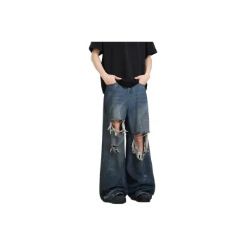 Pirkadat Jeans Unisex Blue