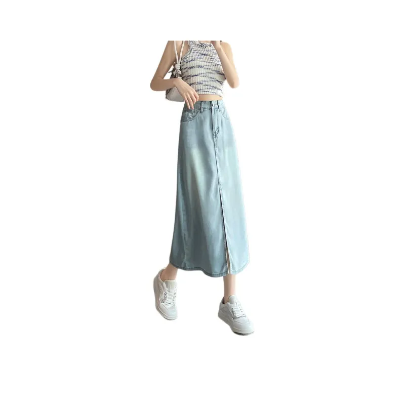 ORIGIN Denim Long Skirt Women's-1