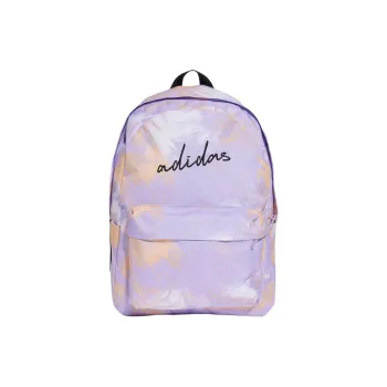 Adidas Polyester Backpack Unisex Pink Plum