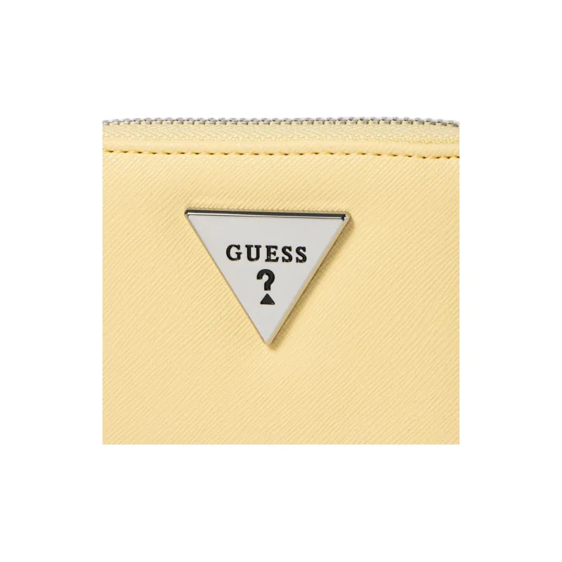 GUESS Polyvinyl Chloride Wallet Small Size Women's Yellow-3