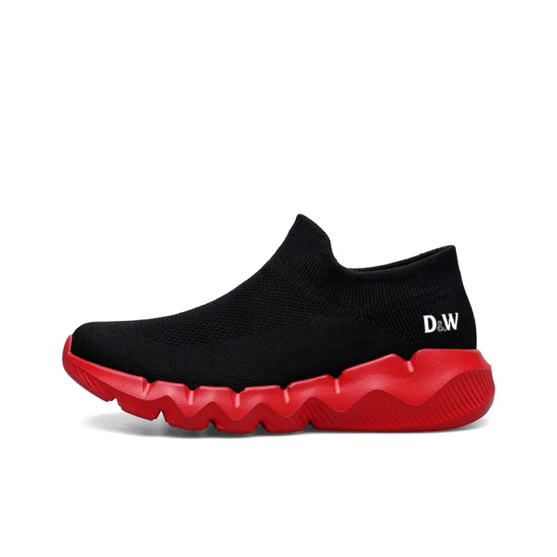 D&W Cushioning Lightweight Rebound Low Top Casual Shoes Unisex-10