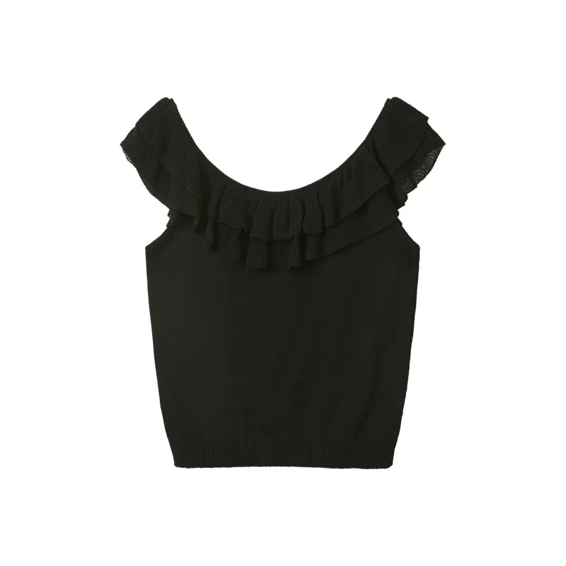 3COLOUR Knitwear Women's Classic Black-1