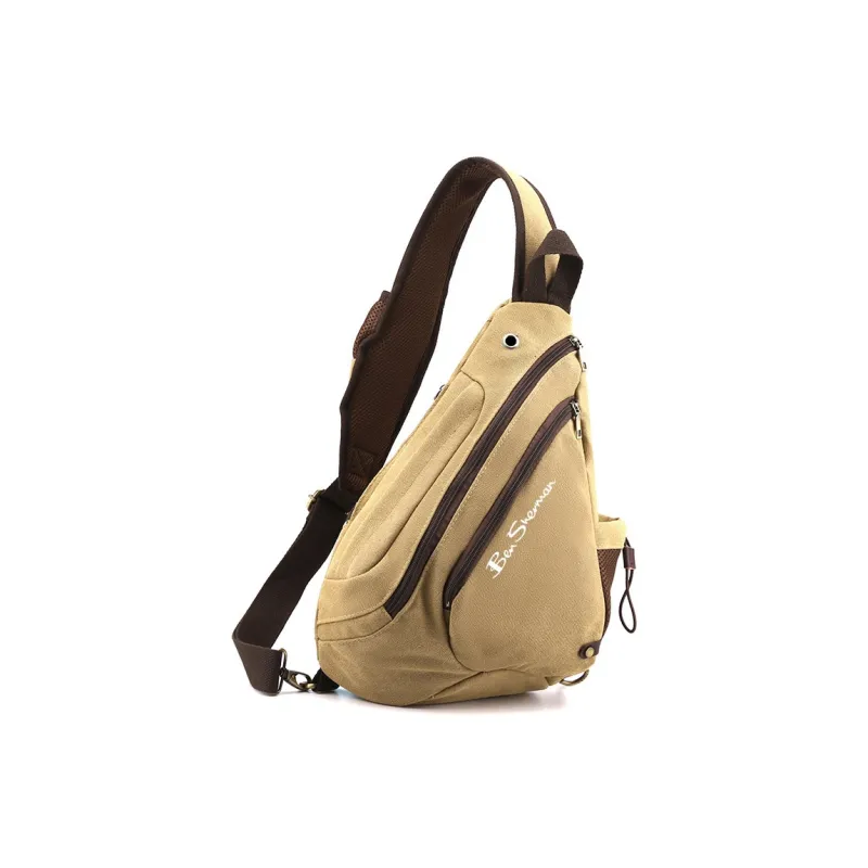 BEN SHERMAN Canvas Bag One Shoulder Sling Bag Unisex Multicolor-5