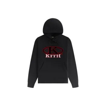 KITH Ellipse Logo Jane II Hoodie Sweatshirt Women's Black