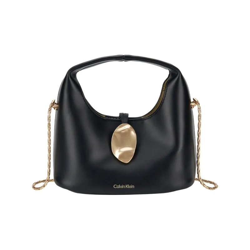CALVIN KLEIN Synthetic Material One Shoulder Handbag Trumpets Women's Space Black-0