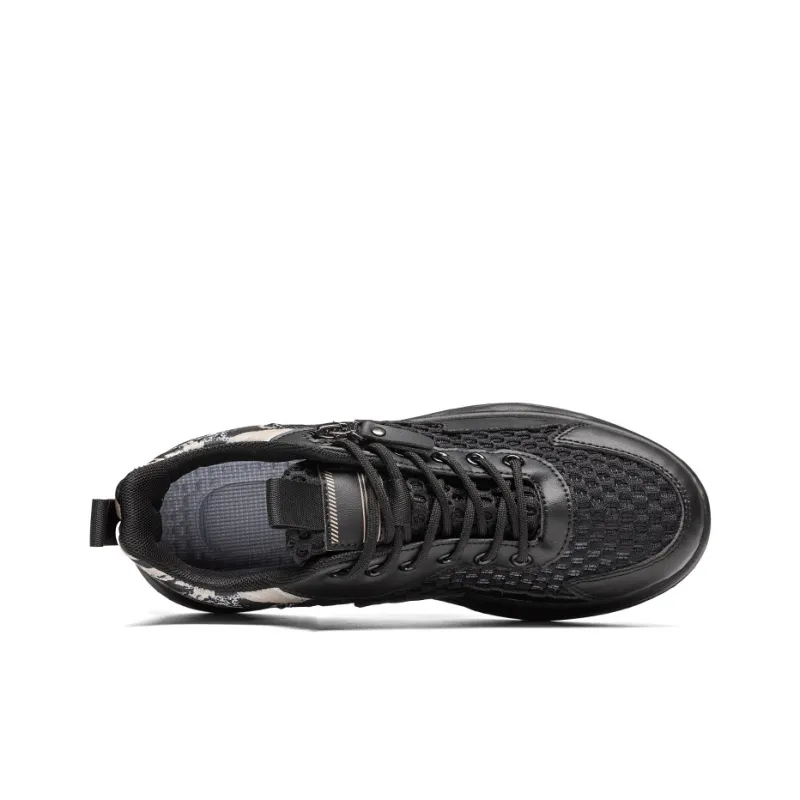 SUPEREDGE Anti Slip Wear Resistant Low Top Casual Shoes Men's-2