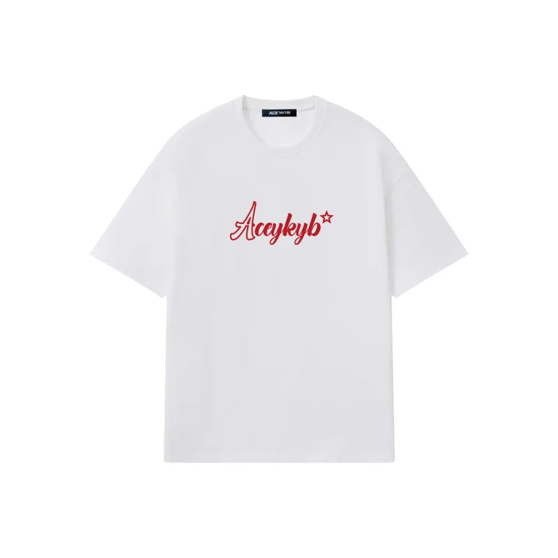 YK&YB T Shirts Unisex White-0