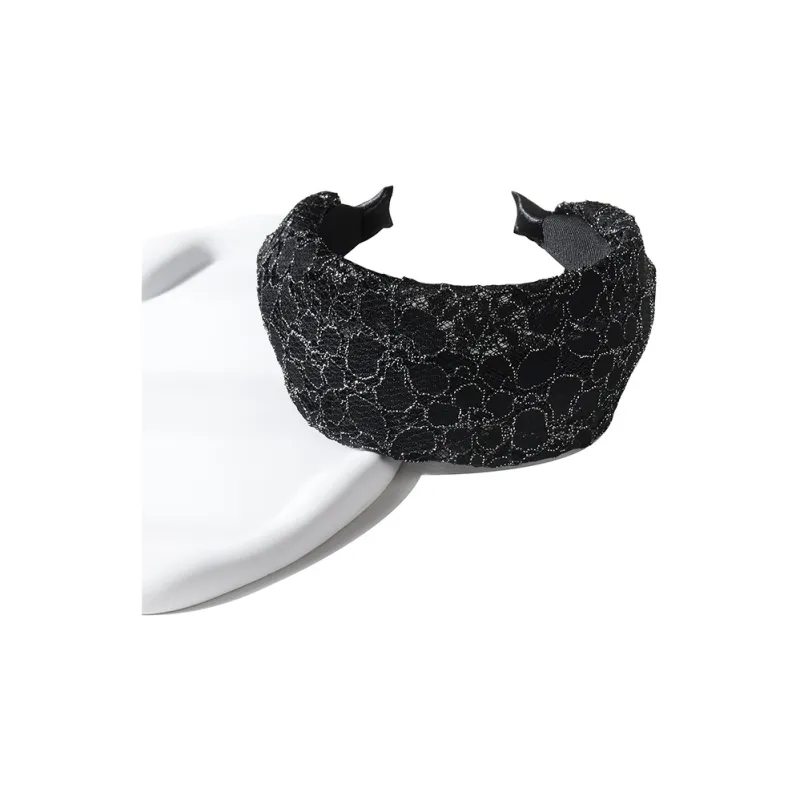 ROYALSASA Silk Chiffon Headbands Women's-4