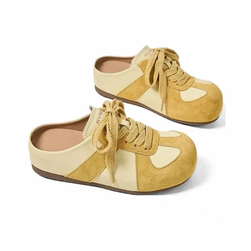 Yalu Quiet Abrasion Resistant Closed Toe Slippers Women's-13