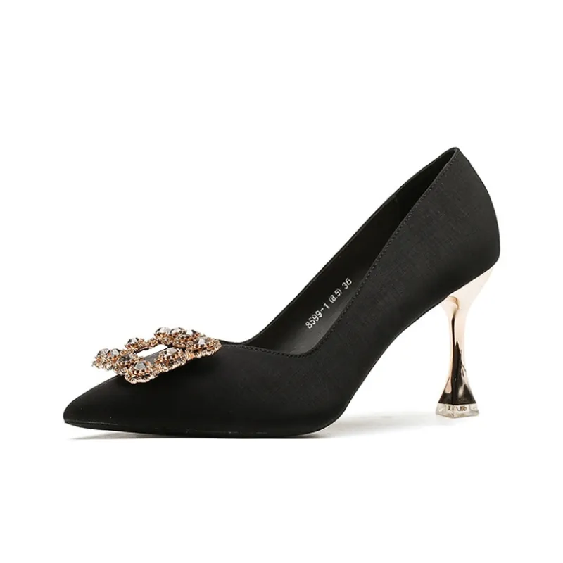 TADSW Chunky Heel High Heels Women's-8