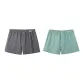 Light green, dark gray
