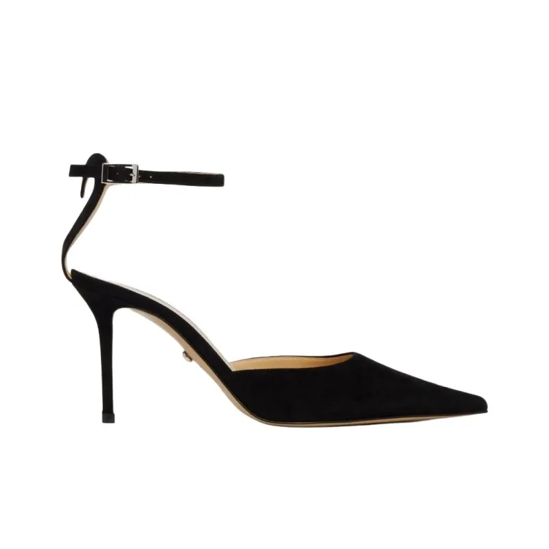 MACH & MACH Slim Heel High Heels 8.5cm Women's Black-1
