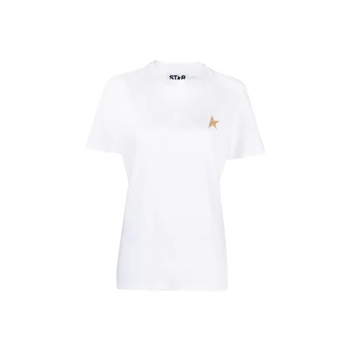 Golden Goose Logo Printed Crewneck T Shirt