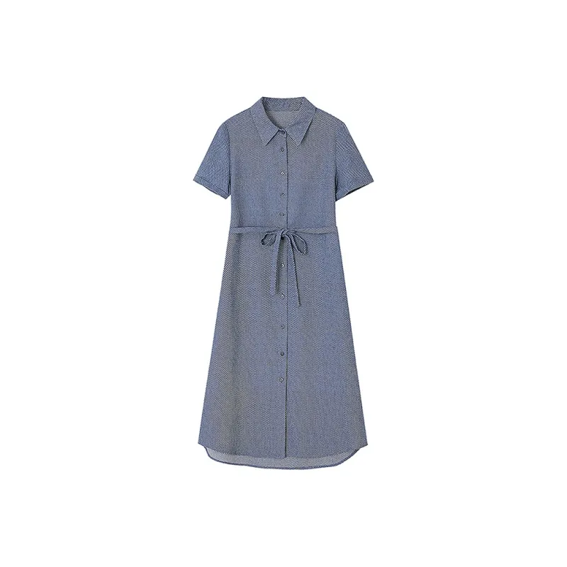 LUYOUYE Short Sleeved Dress Women's-0