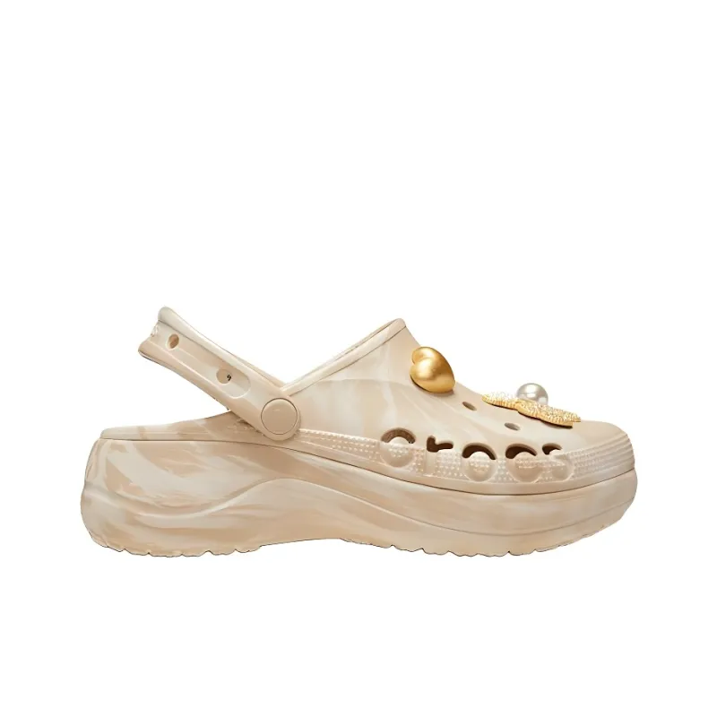 Crocs Baya Clog Clogs Women's Beige Pink-1