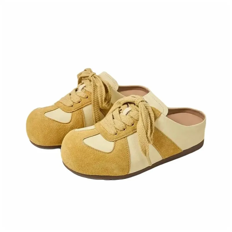 Yalu Quiet Abrasion Resistant Closed Toe Slippers Women's-11