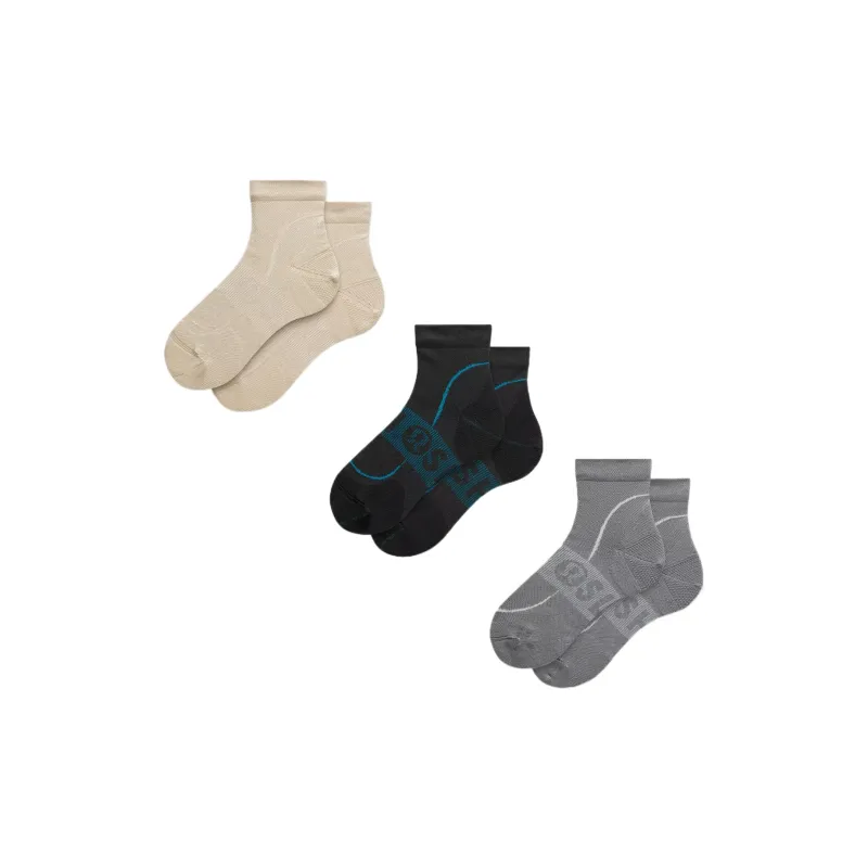 Lululemon x SLNSH Power Stride Ankle Socks Men's 3 Pack Mixed Color-1
