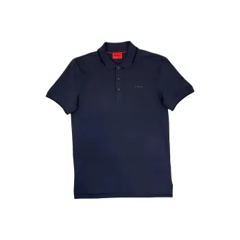 HUGO BOSS Short Sleeve Polo Shirts Men's Black